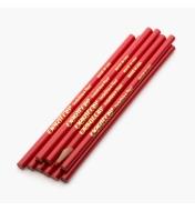 83U0120 - Red Pencils, package of 10